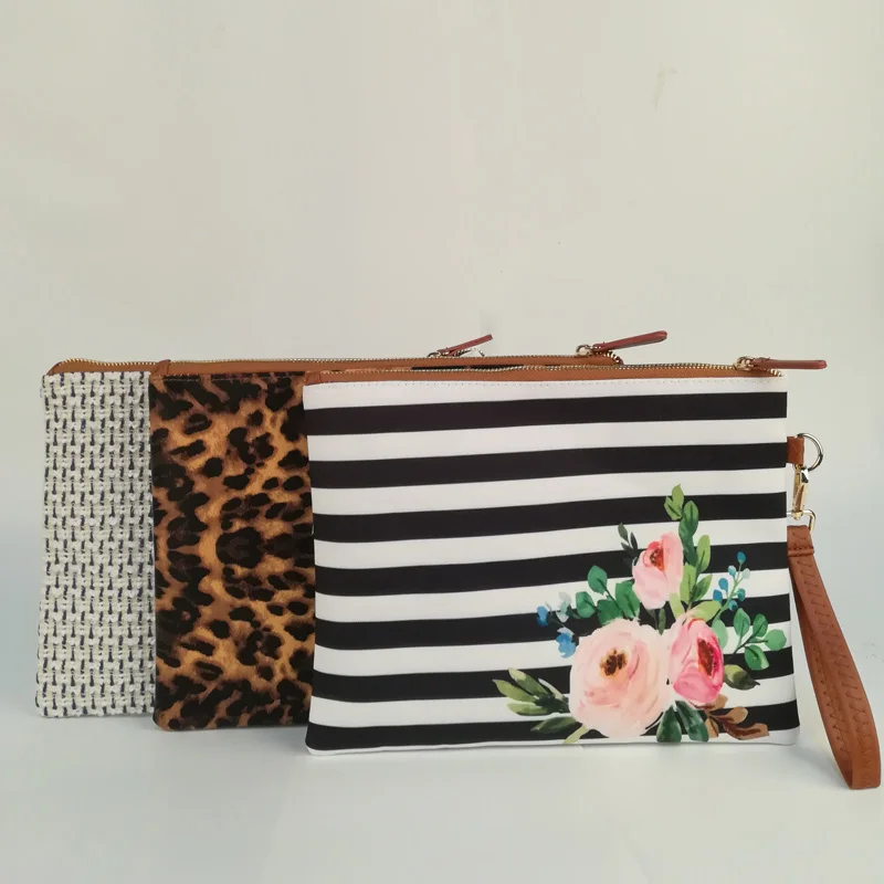 Wholesale Black Stripes Canvas Wristlet Clutch, Blue Weaving Check Pattern Case ,Leapard Pouch With Zipper Closure-DOMIL1010818
Wholesale Black Stripes Canvas Wristlet Clutch, Blue Weaving Check Pattern Case ,Leapard Pouch With Zipper Closure-DOMIL1010818