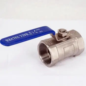 DN32 1-1/4" BSP Female Thread 304 Stainless Steel 1-piece Reduced Bore Ball Valve oil water air 229 PSI Plumbing 
DN32 1-1/4" BSP Female Thread 304 Stainless Steel 1-piece Reduced Bore Ball Valve oil water air 229 PSI Plumbing