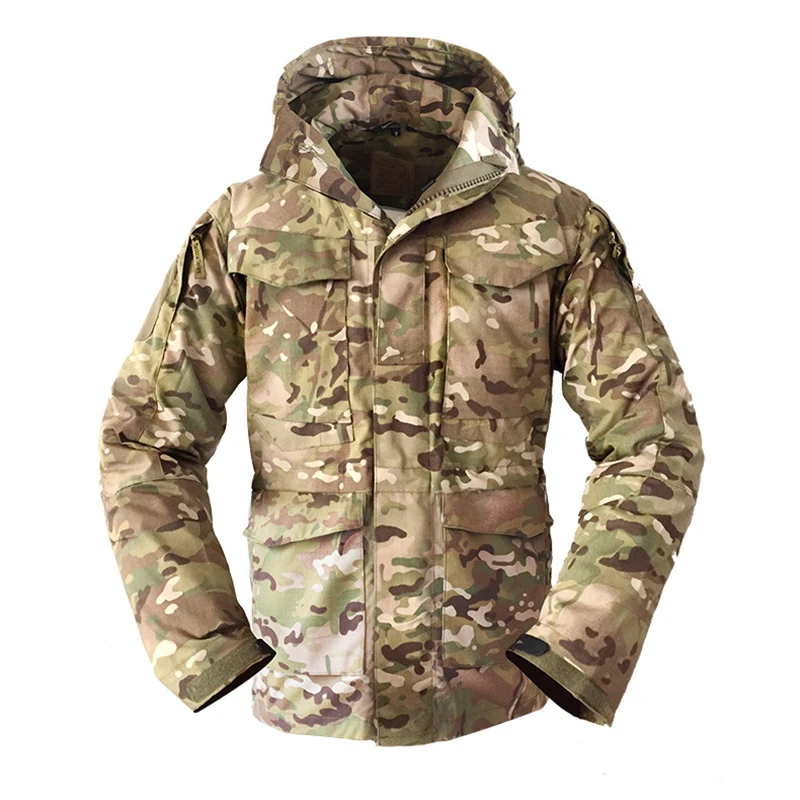 Military Camouflage Male Clothing Us Army Tactical Men's Windbreaker Hoodie Field Jacket Outwear
Military Camouflage Male Clothing Us Army Tactical Men's Windbreaker Hoodie Field Jacket Outwear