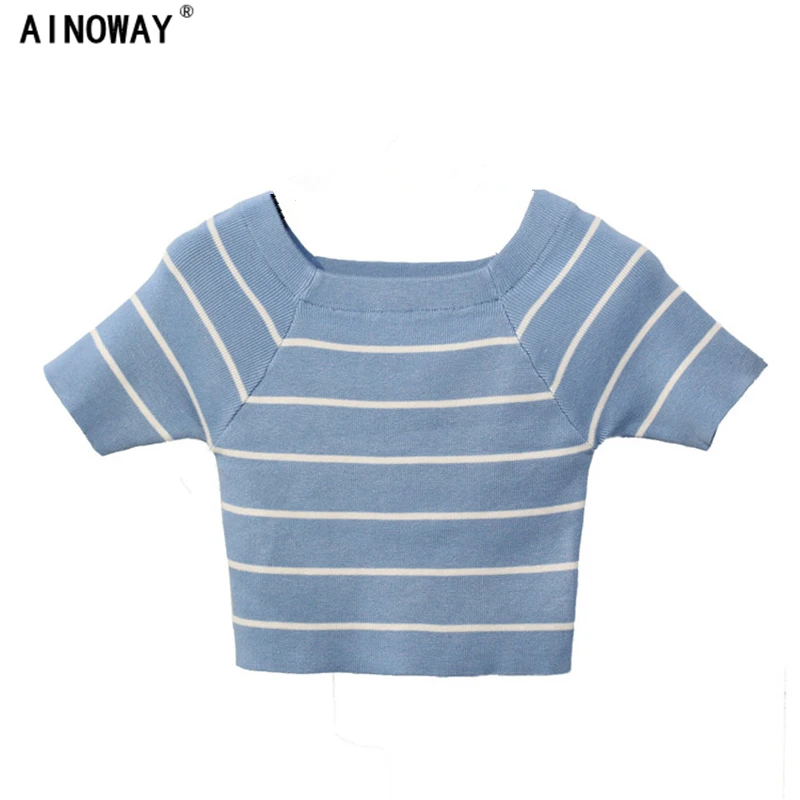 Harajuku kawaii Summer Cotton Knitted T Shirts Girls Women Short Sleeve Tees Cotton T-shirts girls Crop Top
Harajuku kawaii Summer Cotton Knitted T Shirts Girls Women Short Sleeve Tees Cotton T-shirts girls Crop Top