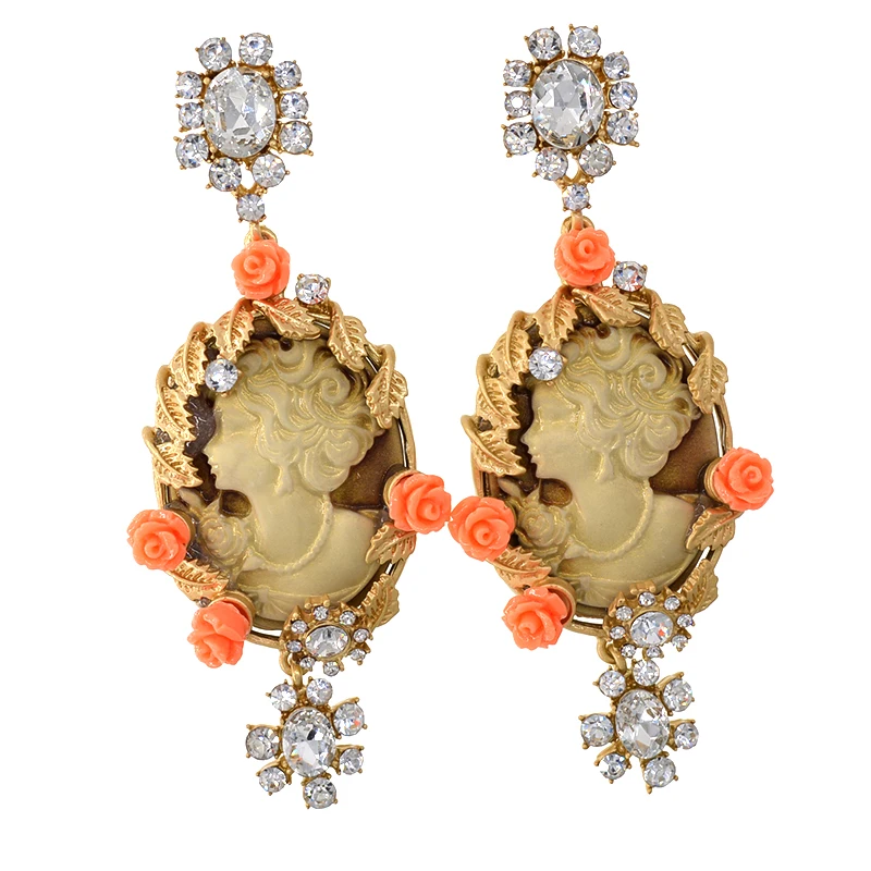 fashion charm retro Baroque earrings vintage dangle drop earrings for women new fashion jewelry Exaggerated Statement Earring
fashion charm retro Baroque earrings vintage dangle drop earrings for women new fashion jewelry Exaggerated Statement Earring