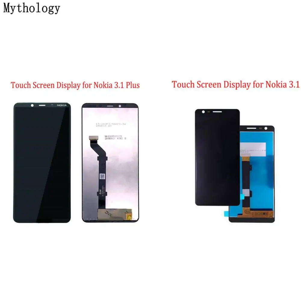 Mythology For Nokia 3.1 Plus & Nokia 3.1 Display Touch Screen Digitizer Replacement Mobile Phone LCDs Black 100% Tested
Mythology For Nokia 3.1 Plus & Nokia 3.1 Display Touch Screen Digitizer Replacement Mobile Phone LCDs Black 100% Tested