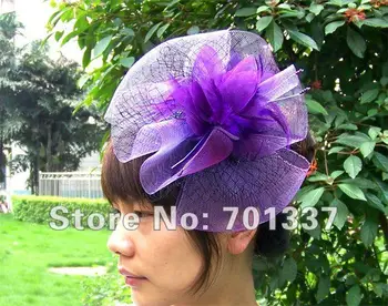 wholesale Purple FASCINATOR ,dances,races,weddings,Party HAT costume flower hair Hat H111
wholesale Purple FASCINATOR ,dances,races,weddings,Party HAT costume flower hair Hat H111