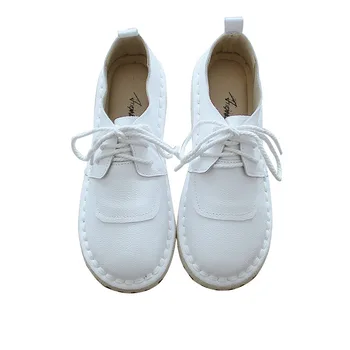 2019 Sen literary retro leather single shoes female soft bottom pregnant women shoes nurse shoes women 
2019 Sen literary retro leather single shoes female soft bottom pregnant women shoes nurse shoes women