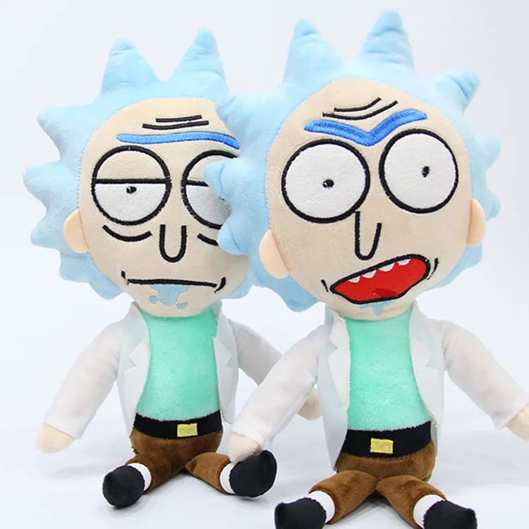 25cm 1pcs Rick Scientist Plush Toys