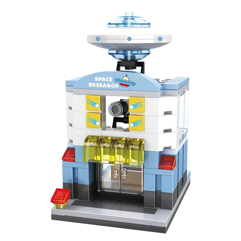 HSH City Street View UFO Scientific Research Institute Building Blocks Toys Model Children Compatible With
HSH City Street View UFO Scientific Research Institute Building Blocks Toys Model Children Compatible With