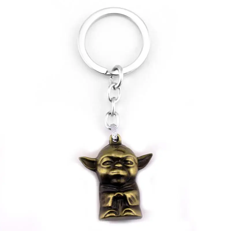MQCHUN Hot Movie Jewelry Star Wars Master Yoda Keychain can dropshipping Bronze Metal Key Rings For Gift Chaveiro
MQCHUN Hot Movie Jewelry Star Wars Master Yoda Keychain can dropshipping Bronze Metal Key Rings For Gift Chaveiro