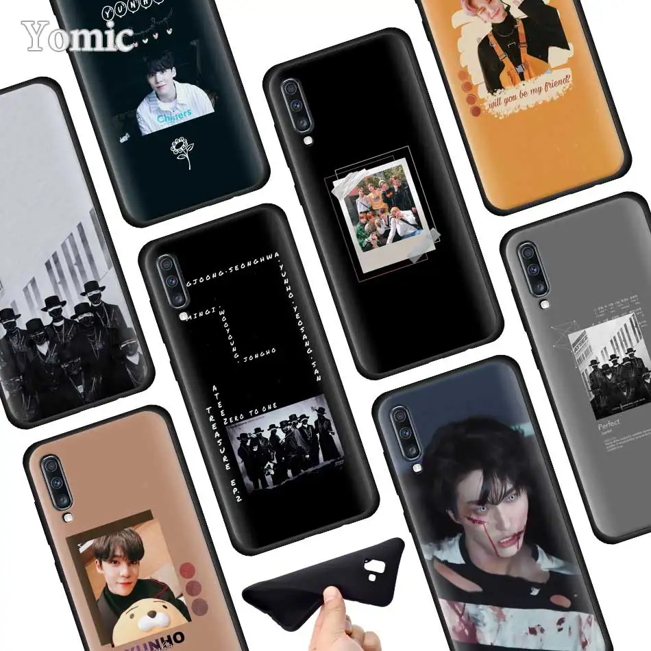Silicone Soft Phone Case for Samsung Galaxy A50 A40 A70 A30 A20 A80 A6 A7 A8 Plus 2018 Back Case ATEEZ HongJoong SeongHWA
Silicone Soft Phone Case for Samsung Galaxy A50 A40 A70 A30 A20 A80 A6 A7 A8 Plus 2018 Back Case ATEEZ HongJoong SeongHWA