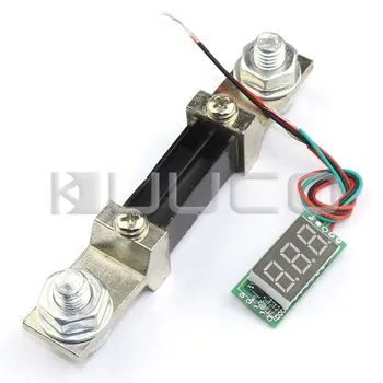 Digital Meter DC 0~300A Red LED Display Ammeter Ampere Panel Meter DC 12V/24V Current Test Meter + Resistive Shunt
Digital Meter DC 0~300A Red LED Display Ammeter Ampere Panel Meter DC 12V/24V Current Test Meter + Resistive Shunt