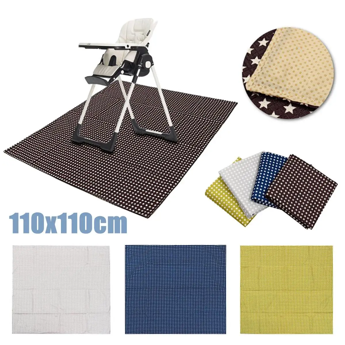 1x Square Baby Dining Chair Anti-slip Washable Splash Mat Floor Mat Dining Chair Cushion Baby Eating Mat Children Care Supplies
1x Square Baby Dining Chair Anti-slip Washable Splash Mat Floor Mat Dining Chair Cushion Baby Eating Mat Children Care Supplies
