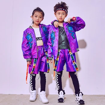 New Hip Hop Dance Costume Kids Boys Jazz Costumes Girls Street Dance Clothing Children'S Day Performance Wear Stage Suit
New Hip Hop Dance Costume Kids Boys Jazz Costumes Girls Street Dance Clothing Children'S Day Performance Wear Stage Suit