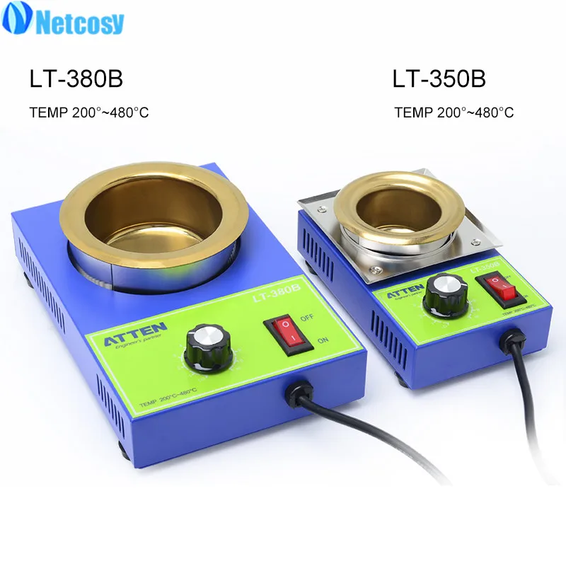 High-power Small Lead-free Adjustable Temperature Melting Tin Furnace Solder Pot Welding Tool LT-350B LT-380B
High-power Small Lead-free Adjustable Temperature Melting Tin Furnace Solder Pot Welding Tool LT-350B LT-380B