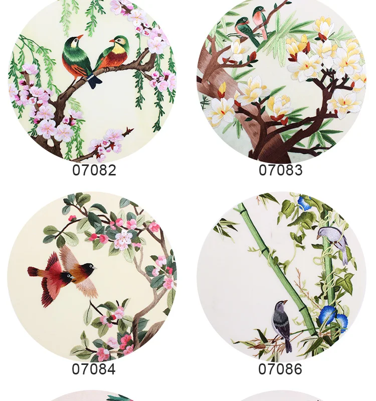 DIY 100% Mulberry Silk Suzhou Embroidery Sets Printed Patterns Needlework Kits Beginner's Sets Flowers and birds 30*30cm
DIY 100% Mulberry Silk Suzhou Embroidery Sets Printed Patterns Needlework Kits Beginner's Sets Flowers and birds 30*30cm