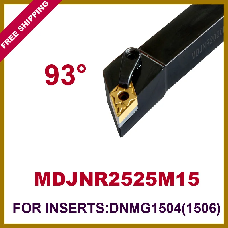 Free Shipping MDJN 25*25*150mm 93 Degree External Lathe Tools Holder Suit for DNMG1504 or DNMG1506 Turning Inserts
Free Shipping MDJN 25*25*150mm 93 Degree External Lathe Tools Holder Suit for DNMG1504 or DNMG1506 Turning Inserts