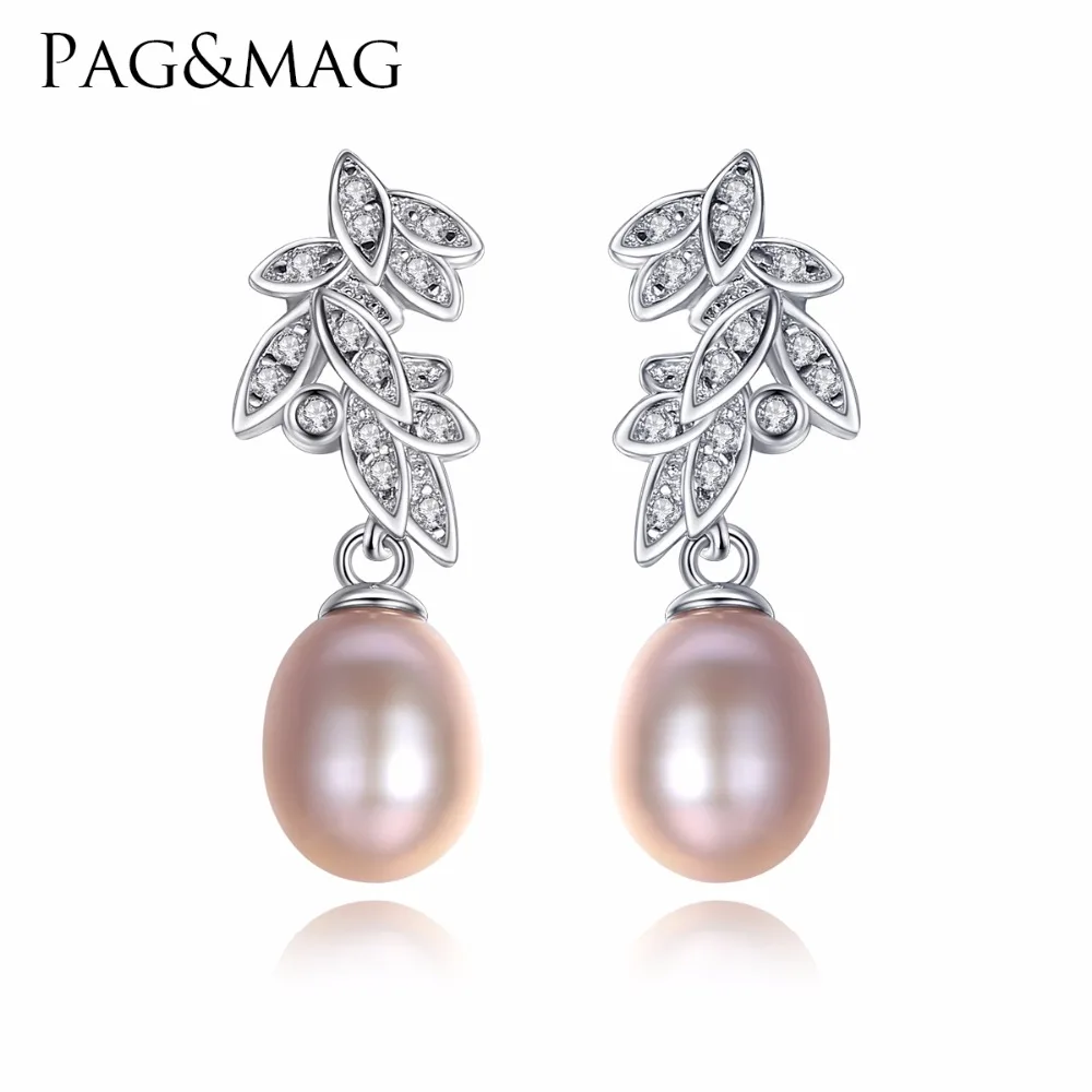 PAG&MAG Brand Bohemia Korean Style Natural Water Pearls Earrings and Made Of 925 Sterling Silver
PAG&MAG Brand Bohemia Korean Style Natural Water Pearls Earrings and Made Of 925 Sterling Silver