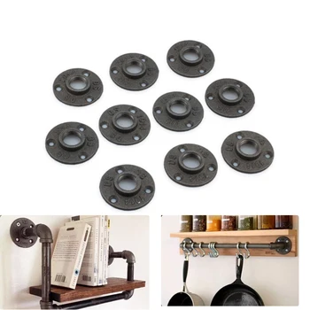 10Pcs 3/4 Inch Malleable Threaded Floor Flange Iron Pipe Fittings Wall Mounted Flange Malleable Floor Flange
10Pcs 3/4 Inch Malleable Threaded Floor Flange Iron Pipe Fittings Wall Mounted Flange Malleable Floor Flange