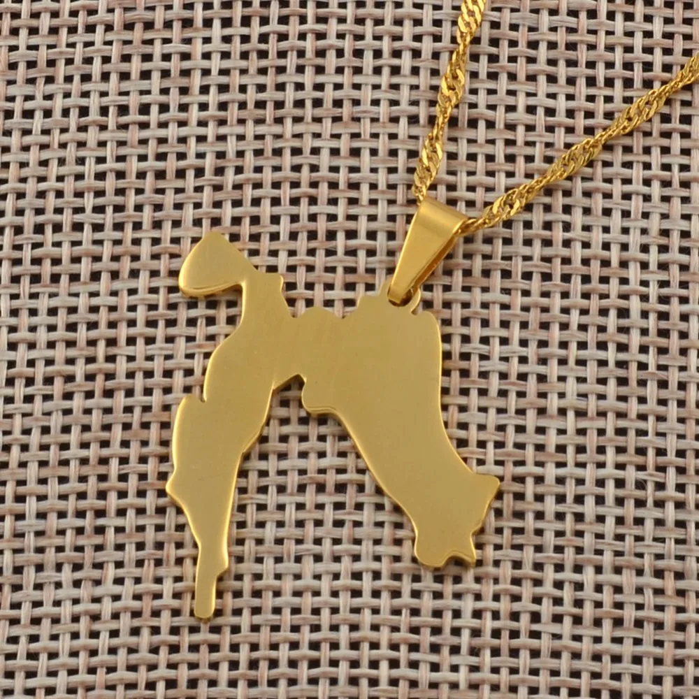 Croatia Map Pendant Chains Gold Color/Silver Stainless Steel for Women Girls Maps of the Croatian Jewelry Gifts #J0251
Croatia Map Pendant Chains Gold Color/Silver Stainless Steel for Women Girls Maps of the Croatian Jewelry Gifts #J0251