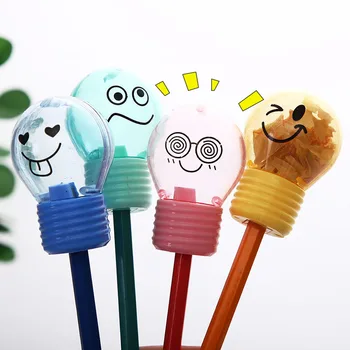 400 PCS New Arrive Light Bulb Machine Funny Mechanical Pencil Sharpener for School Kids Students Standard Pencil Stationary
400 PCS New Arrive Light Bulb Machine Funny Mechanical Pencil Sharpener for School Kids Students Standard Pencil Stationary
