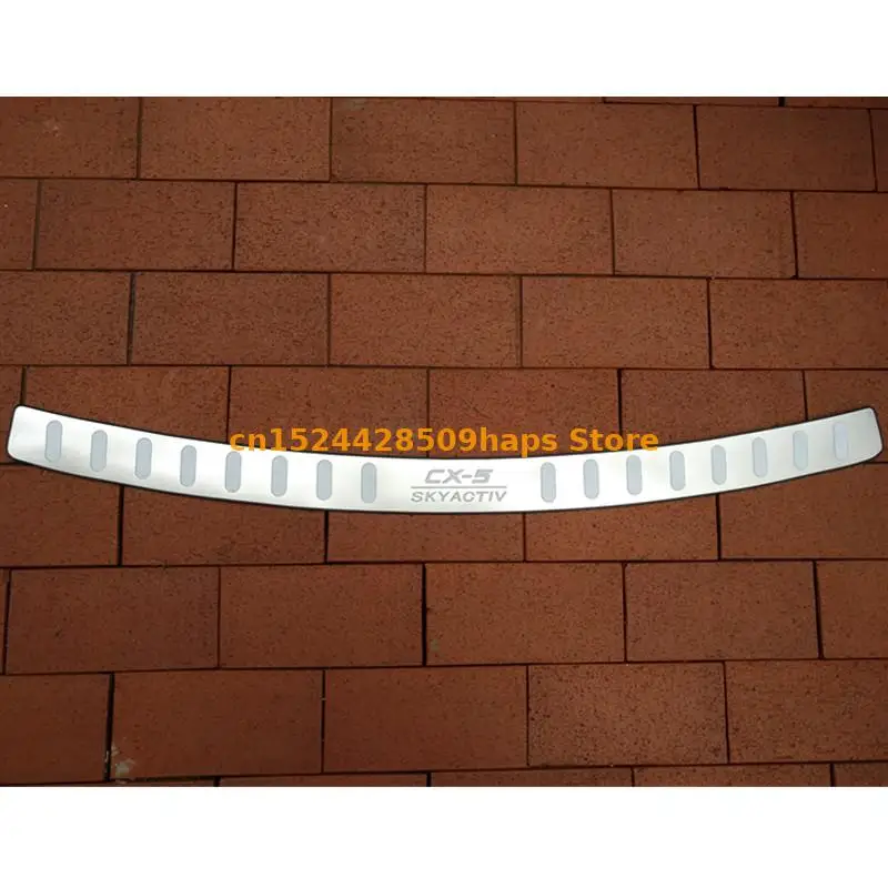 Car styling Stainless Steel car Rear Bumper Protector Sill Trunk Tread Plate Trim for Mazda CX-5 CX 5 CX5 2017 2018
Car styling Stainless Steel car Rear Bumper Protector Sill Trunk Tread Plate Trim for Mazda CX-5 CX 5 CX5 2017 2018