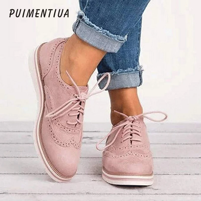 Spring Non-slip Rubber Brogue Shoes Woman Platform Fashion Oxfords British Style Creepers Cut-Outs Flat Casual Women Shoes
Spring Non-slip Rubber Brogue Shoes Woman Platform Fashion Oxfords British Style Creepers Cut-Outs Flat Casual Women Shoes