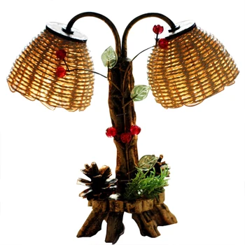 Pine Shape Double Lamp Nightlight Figurines Wood Crafts Antique Rustic Straw Night Light Home Decorations Button Type Pine Lamp
Pine Shape Double Lamp Nightlight Figurines Wood Crafts Antique Rustic Straw Night Light Home Decorations Button Type Pine Lamp