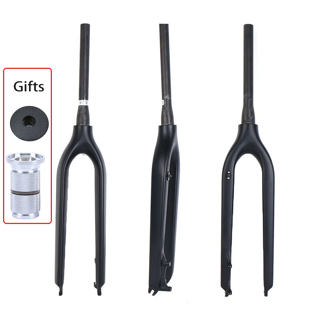 Mountain Bikes Carbon Fork 29er Tapered MTB Fork disc brake carbon Fork 1-1/8'to1-1/2' Light 500g
Mountain Bikes Carbon Fork 29er Tapered MTB Fork disc brake carbon Fork 1-1/8'to1-1/2' Light 500g