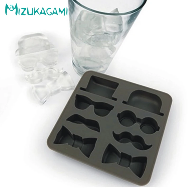 New Gentleman Hat Mustache Bow Shape Styling Fondant Cake Silicone Mold DIY Chocolate Pudding Mold Kitchen Baking Tools DJ-01514
New Gentleman Hat Mustache Bow Shape Styling Fondant Cake Silicone Mold DIY Chocolate Pudding Mold Kitchen Baking Tools DJ-01514