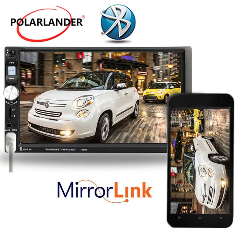 Car Radio 2DIN MP5 Player Stereo FM USB TF 7Inch Rear Camera Touch Screen Bluetooth Mirror Link Screen Mirror For Android Phone
Car Radio 2DIN MP5 Player Stereo FM USB TF 7Inch Rear Camera Touch Screen Bluetooth Mirror Link Screen Mirror For Android Phone