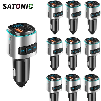 10pcs/lot BC41 Car FM Transmitter Wireless Handsfree BT4.2 Car Kit MP3 Player with Quick Charge Dual USB Port TF Card Slot
10pcs/lot BC41 Car FM Transmitter Wireless Handsfree BT4.2 Car Kit MP3 Player with Quick Charge Dual USB Port TF Card Slot