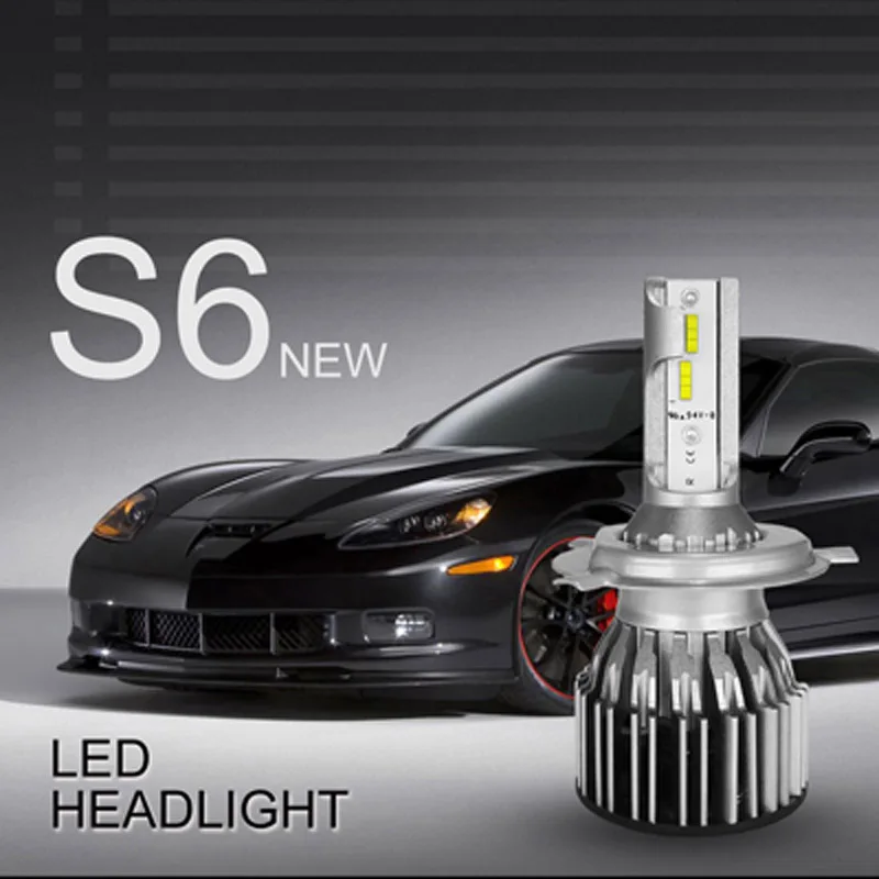 CROSSTIGER LED Headlight Bulbs S6 Series LED Headlights with 2 Pcs of H4 H7 LED Conversion Kits 80W 7600lm Hi-Lo Beam
CROSSTIGER LED Headlight Bulbs S6 Series LED Headlights with 2 Pcs of H4 H7 LED Conversion Kits 80W 7600lm Hi-Lo Beam