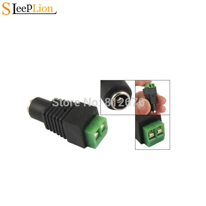 Sleeplion 5.5mm x 2.1mm CCTV DC Power Cable Female Connector Plug for CCTV Camera Connector Adapter,50 PCS
Sleeplion 5.5mm x 2.1mm CCTV DC Power Cable Female Connector Plug for CCTV Camera Connector Adapter,50 PCS