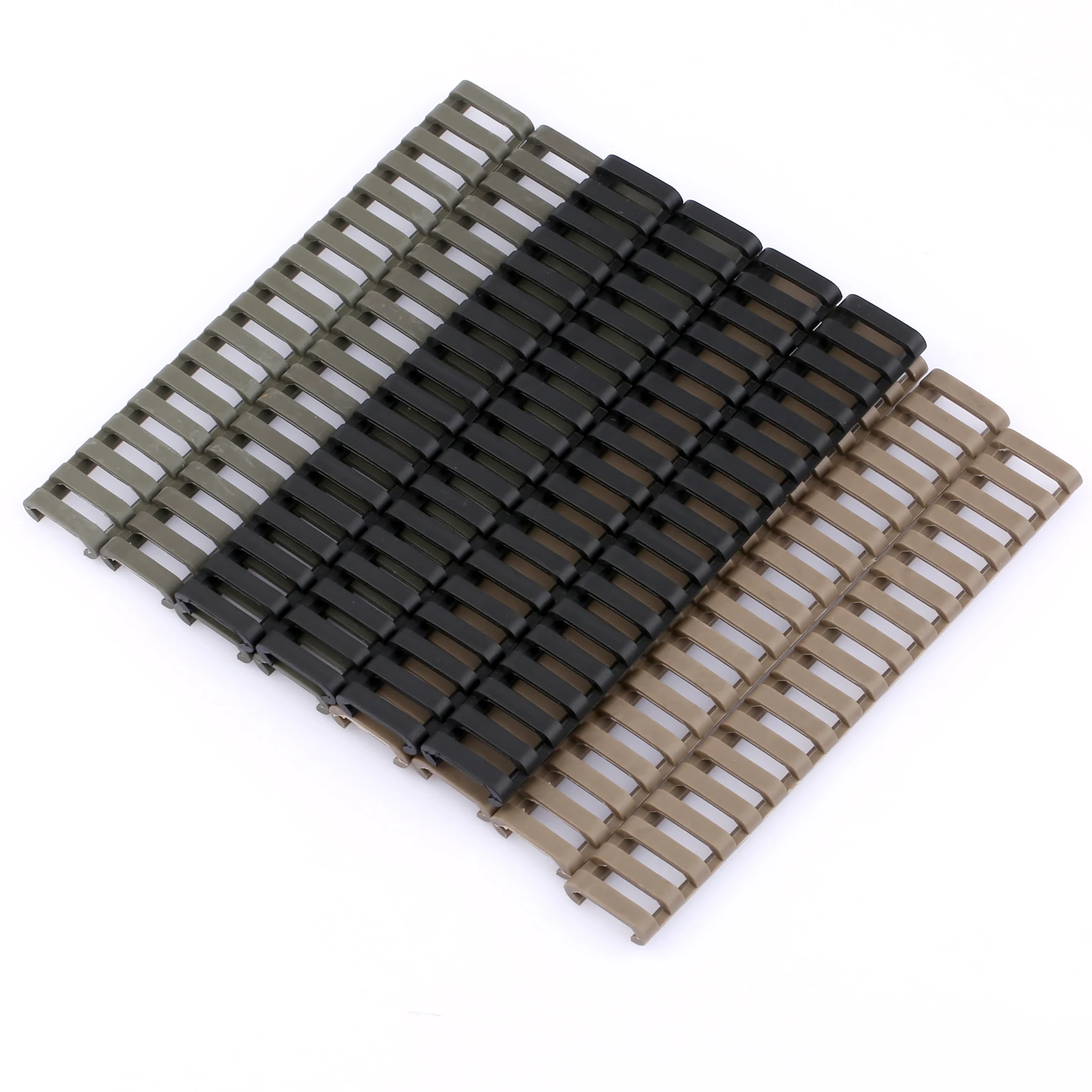 Hunting Accessories 4 Pcs/Set Black Ladder Rail Rubber Cover Quad Protector Fit For Picatinny Weaver 174mm Ladder Quad Handguard
Hunting Accessories 4 Pcs/Set Black Ladder Rail Rubber Cover Quad Protector Fit For Picatinny Weaver 174mm Ladder Quad Handguard