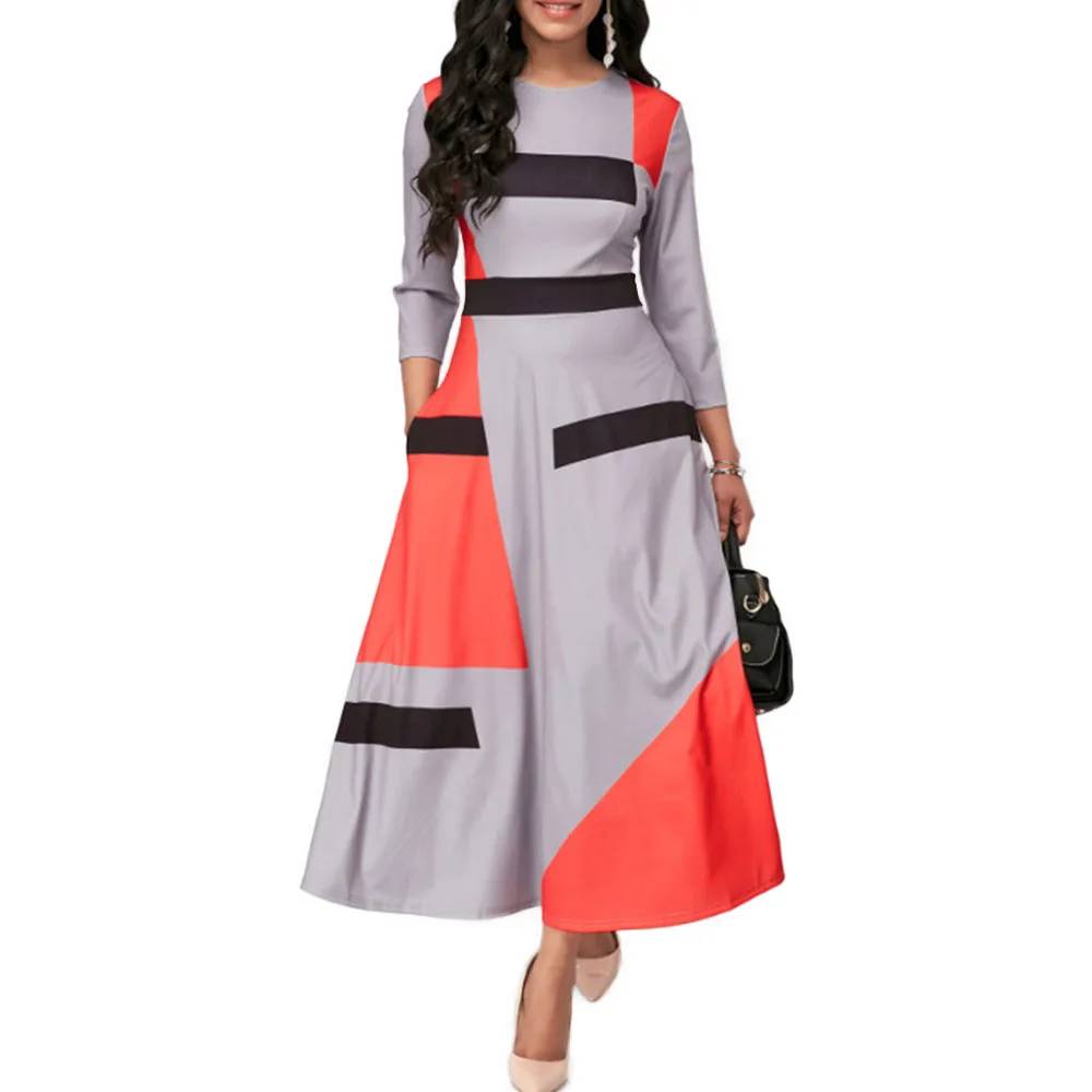 High Waist Geometric Printed Dress Women Fall 2019 Winter Office Lady Work Formal A-Line Swing Dresses Plus Size 4XL 5XL
High Waist Geometric Printed Dress Women Fall 2019 Winter Office Lady Work Formal A-Line Swing Dresses Plus Size 4XL 5XL
