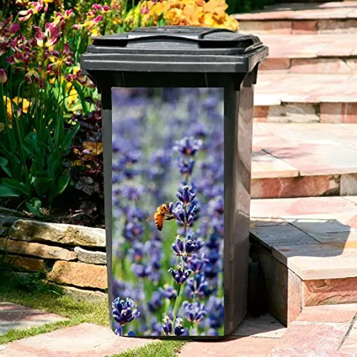 Free shipping DIY lavender Adhesive Removable Waterproof Sticker Decals Rubbish bin trash can Cover sticker 120liter 240liter
Free shipping DIY lavender Adhesive Removable Waterproof Sticker Decals Rubbish bin trash can Cover sticker 120liter 240liter