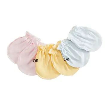 3 Pairs Unisex Baby No Scratch Mittens Anti Grabbing Hands Gloves Soft Cotton Comfortable Solid Colors Infant Face Protector
3 Pairs Unisex Baby No Scratch Mittens Anti Grabbing Hands Gloves Soft Cotton Comfortable Solid Colors Infant Face Protector