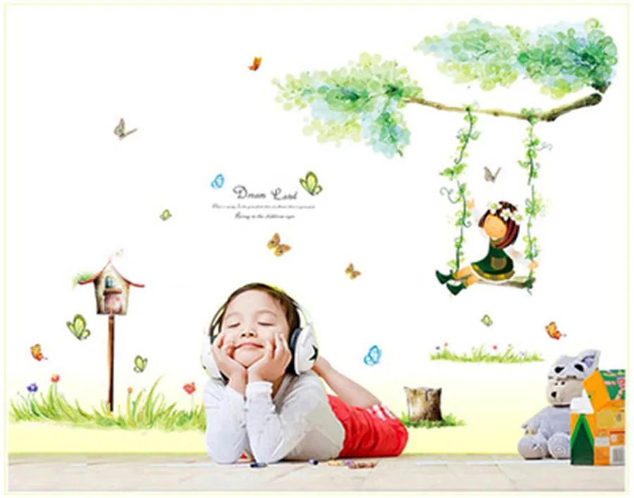 NEW DIY Cartoon Wall Sticker Kindergarten Kids' Room Cartoon Animal Wall Stickers Living Room Wall Decor Home Gift
NEW DIY Cartoon Wall Sticker Kindergarten Kids' Room Cartoon Animal Wall Stickers Living Room Wall Decor Home Gift