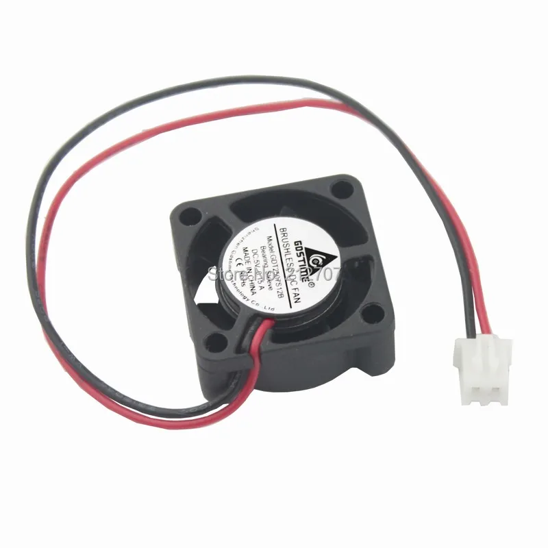 100PCS Gdstime Small Brushless DC Cooling Fan 5V 25mm 2.5cm 25x25x10mm 2510S 2Pin
100PCS Gdstime Small Brushless DC Cooling Fan 5V 25mm 2.5cm 25x25x10mm 2510S 2Pin