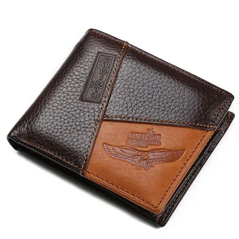 Genuine Leather Splice Men Wallet Male Money Clip Credit Card Purse With Coin Pocket Wallets
Genuine Leather Splice Men Wallet Male Money Clip Credit Card Purse With Coin Pocket Wallets
