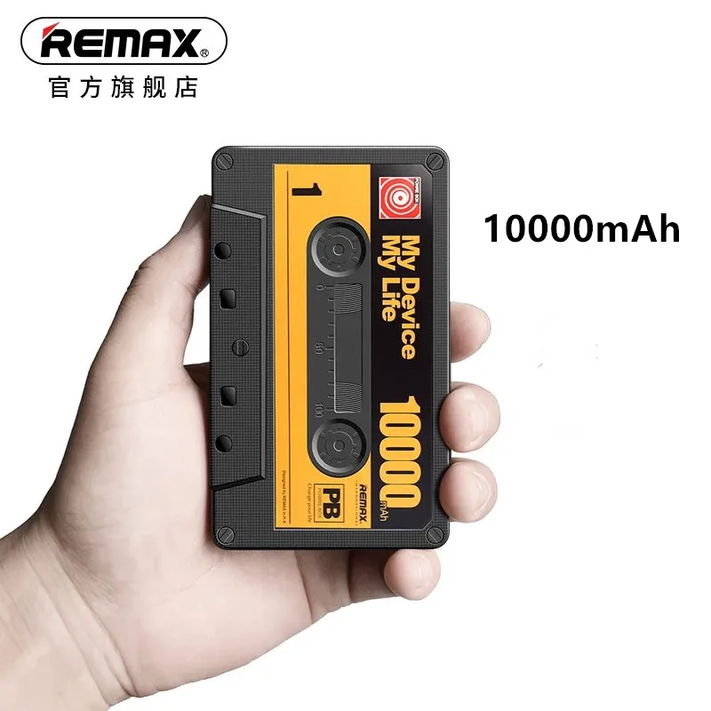 Original Remax RP-T10 REMAX Dual USB Mobile Power Bank 10000mAh Tape Design External Charging Portable Powerbank Yellow
Original Remax RP-T10 REMAX Dual USB Mobile Power Bank 10000mAh Tape Design External Charging Portable Powerbank Yellow