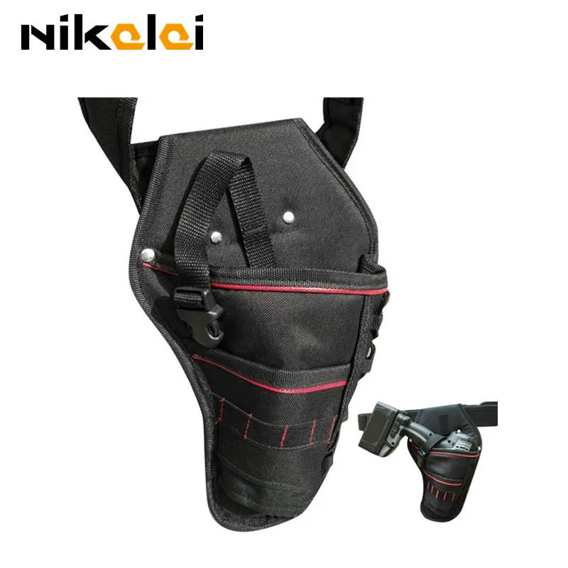 electric wrench impact drill bag Holster electric screwdriver hammer bag waterproof pockets strap Waist Belt power Tool box
electric wrench impact drill bag Holster electric screwdriver hammer bag waterproof pockets strap Waist Belt power Tool box