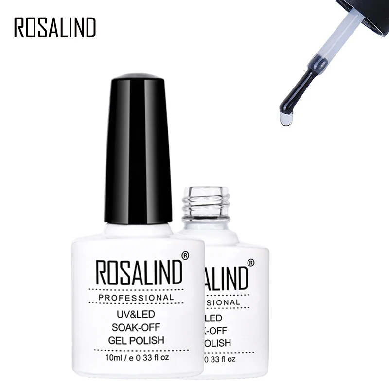 Гель-лак Rosalind 10 мл долговечный УФ-лак для ногтей Полупостоянный светодиодный