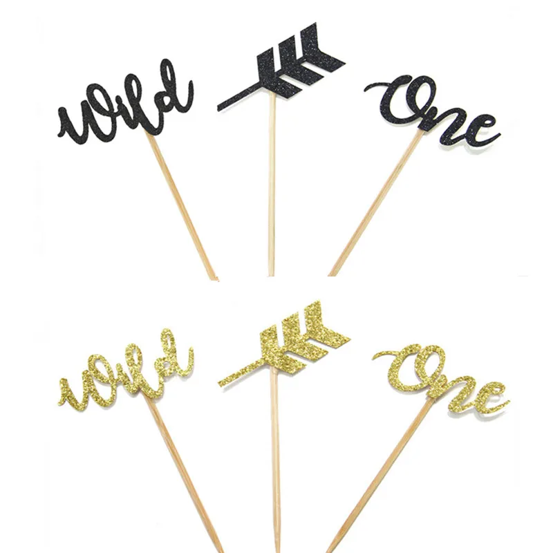 12pcs Gold Black Wild One Cupcake Topper Wild One Children Birthday Party Cupcake Decor Celebration Supplies Free Shipping
12pcs Gold Black Wild One Cupcake Topper Wild One Children Birthday Party Cupcake Decor Celebration Supplies Free Shipping