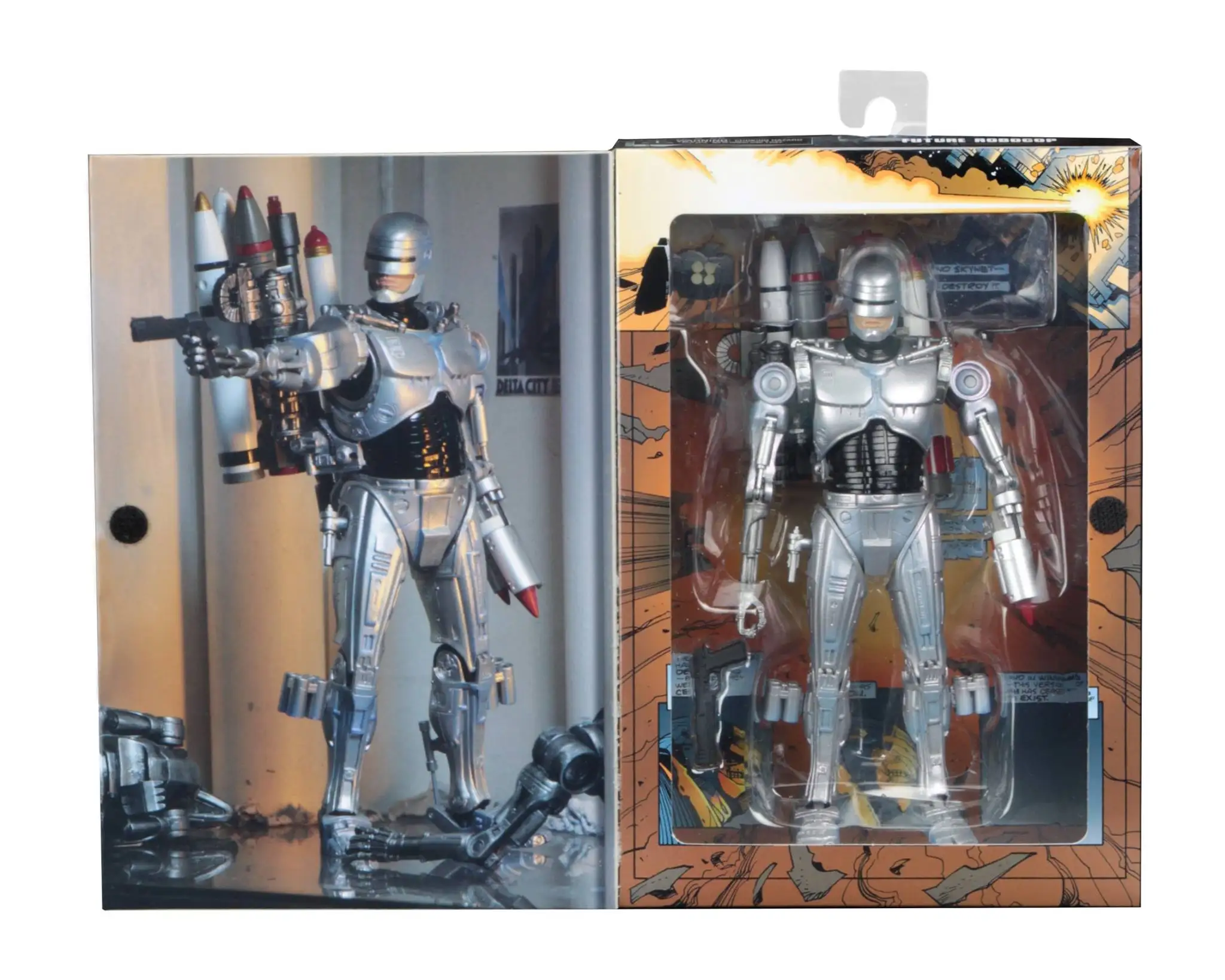 Robocop VS The Terminator Action Figure Animation Ver. PVC Model Toys New 7""
Robocop VS The Terminator Action Figure Animation Ver. PVC Model Toys New 7""