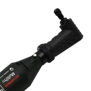 Black Right Angle Driver 90 Dgree Rotary Tool Attachment fit for Dremel 4000 3000 275 8100 Electric Grinder
Black Right Angle Driver 90 Dgree Rotary Tool Attachment fit for Dremel 4000 3000 275 8100 Electric Grinder