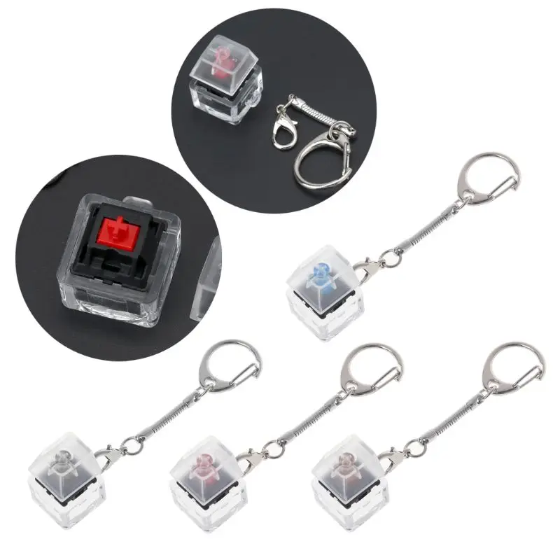 Cherry MX Switch Mechanical Switch Keychain For Keyboard Switches Tester Kit Without LED Light Toys Stress Relief Gifts
Cherry MX Switch Mechanical Switch Keychain For Keyboard Switches Tester Kit Without LED Light Toys Stress Relief Gifts
