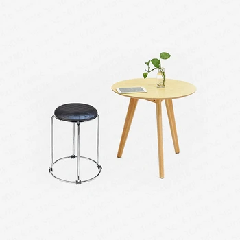 Can Be Stacked Spare Stool Soft Leather Simple Creative Dining Table Home Steel Bench Coffee Table Silla Para Maquillaje
Can Be Stacked Spare Stool Soft Leather Simple Creative Dining Table Home Steel Bench Coffee Table Silla Para Maquillaje