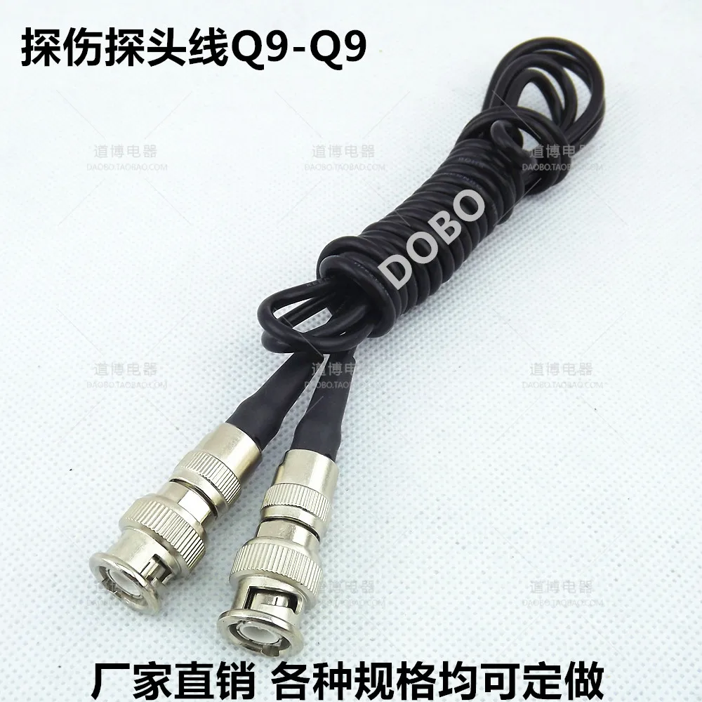 Probe Line Q9-Q9 Ultrasonic Flaw Detector Dedicated BNC-BNC Oscilloscope High Frequency Data Connection Soft
Probe Line Q9-Q9 Ultrasonic Flaw Detector Dedicated BNC-BNC Oscilloscope High Frequency Data Connection Soft