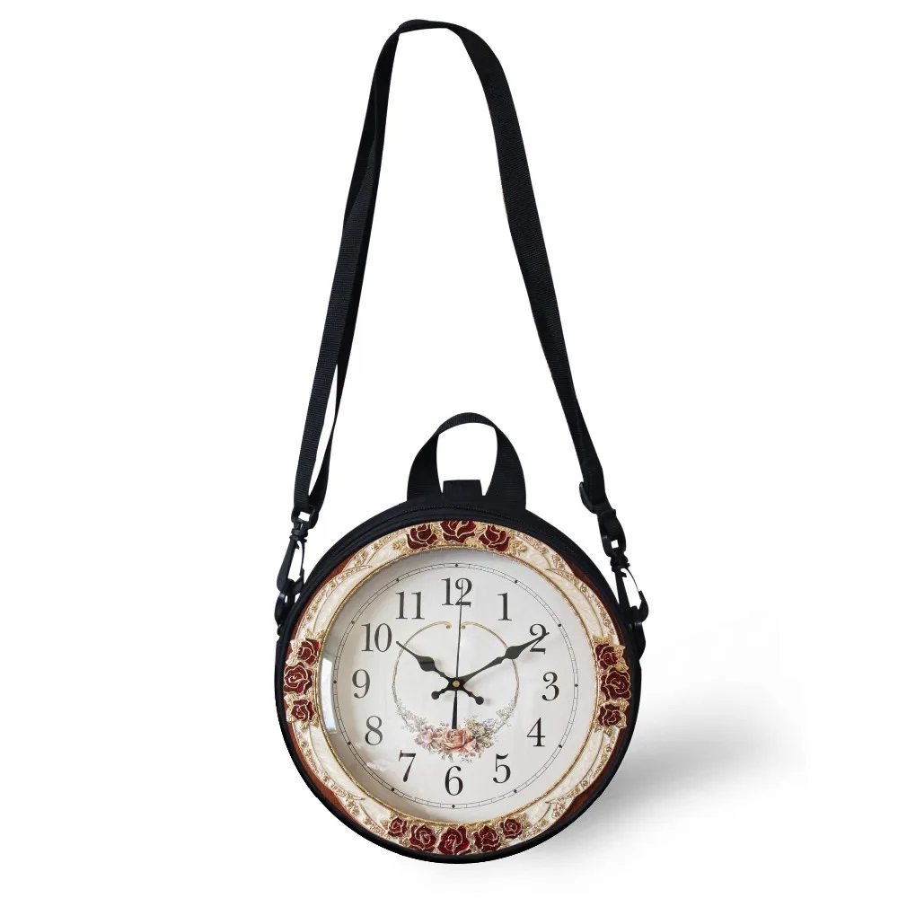FORUDESIGNS ALICE Cosplay Clock Bag for Girls Boys Round Bag Retro Printed Women Mini Shoulder Circle Crossbody Bags Dropship
FORUDESIGNS ALICE Cosplay Clock Bag for Girls Boys Round Bag Retro Printed Women Mini Shoulder Circle Crossbody Bags Dropship