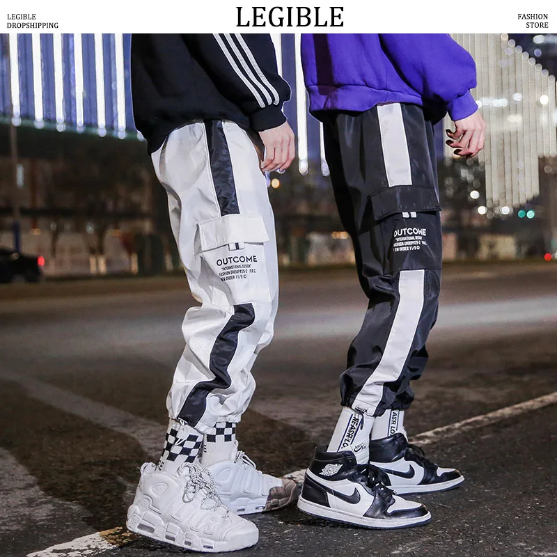 LEGIBLE Patchwork Side Striped Straight Joggers Pants Men 2019 Mens Streetwear Sweatpants Male Vintage Korean Spring Pants
LEGIBLE Patchwork Side Striped Straight Joggers Pants Men 2019 Mens Streetwear Sweatpants Male Vintage Korean Spring Pants