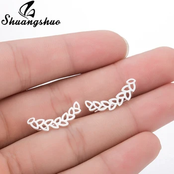 Shuangshuo Vintage Earrings Hollow Leaf Stud Earrings for Women Leaves Earrings Fashion Jewelry Ethnic Earrings Brincos
Shuangshuo Vintage Earrings Hollow Leaf Stud Earrings for Women Leaves Earrings Fashion Jewelry Ethnic Earrings Brincos